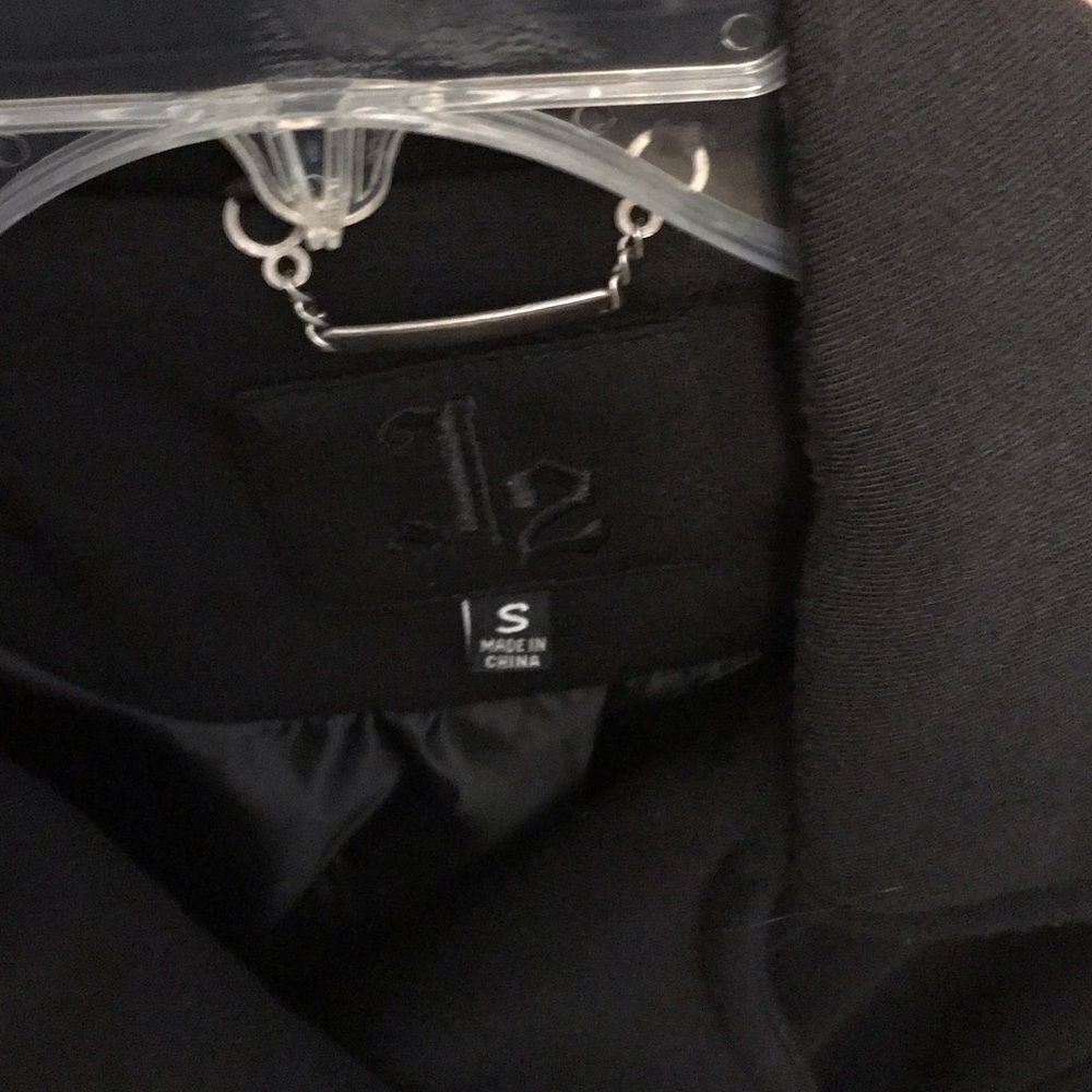 Classic Black Juniors Peacoat - Picture 5 of 5